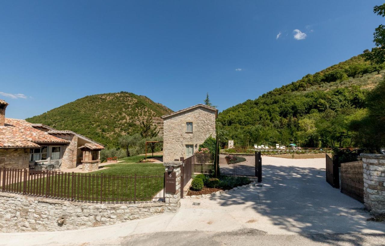 I Casali Di Villa Benveduti Gubbio Exterior foto